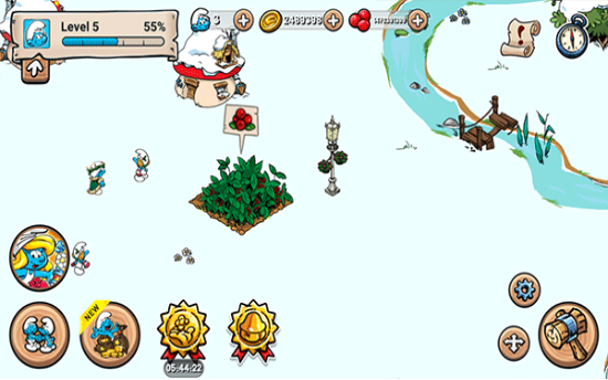 蓝精灵村庄安卓中文版下载