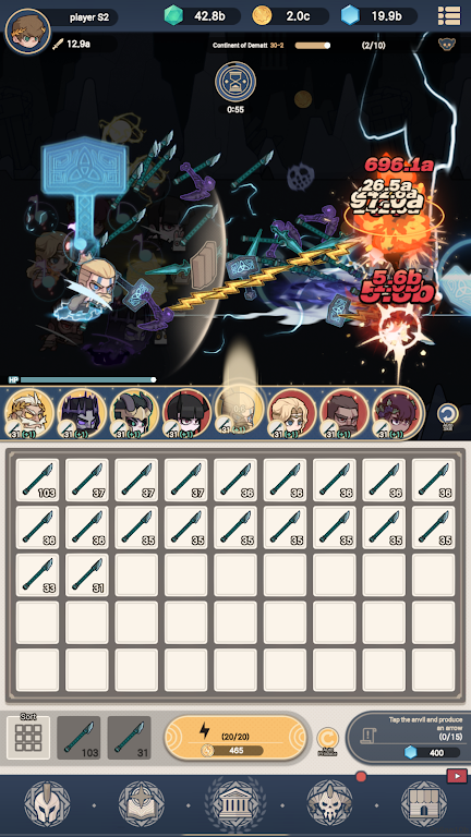 融合士兵放置战争游戏