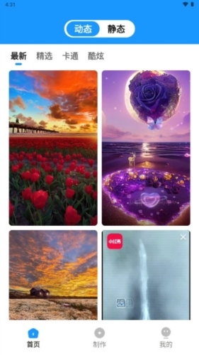 企鹅壁纸下载安装高清全屏版