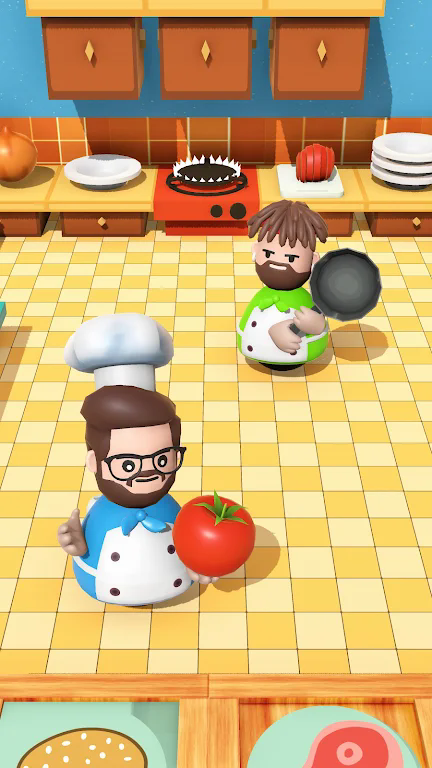 疯狂烤盘美食大乱斗游戏