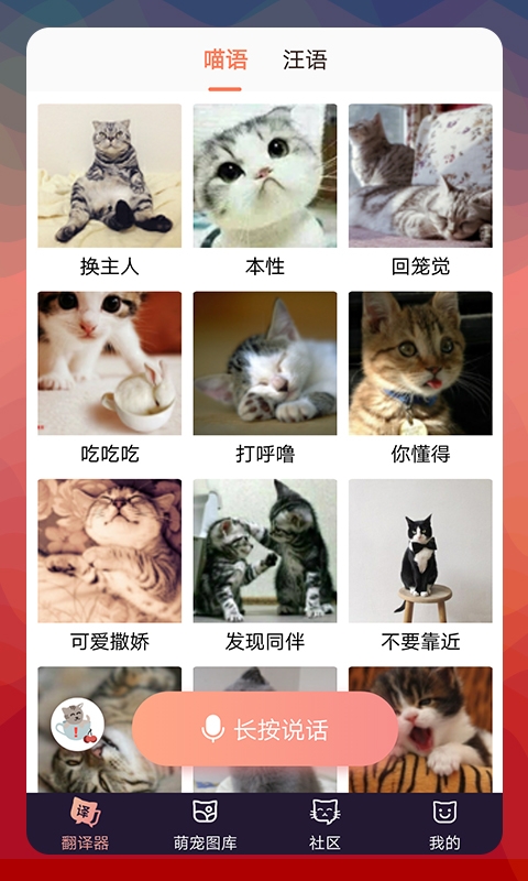猫语翻译器免费版下载软件