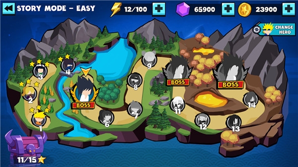 火柴人忍者忍者格斗下载安装手机版