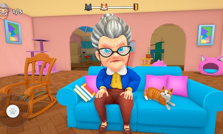 捣蛋猫模拟器整蛊奶奶安卓版下载