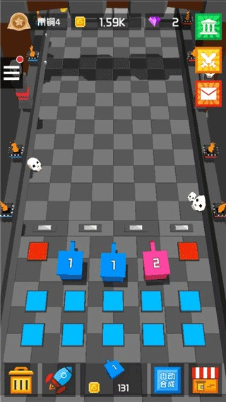 放置方块塔防免广告