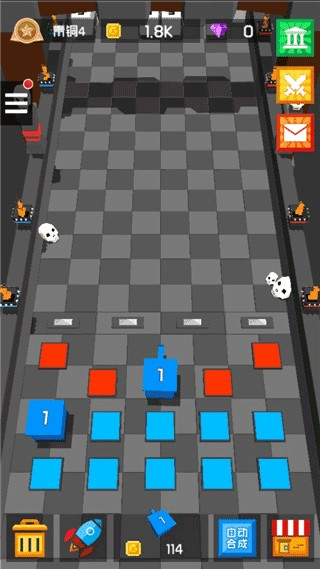 放置方块塔防免广告