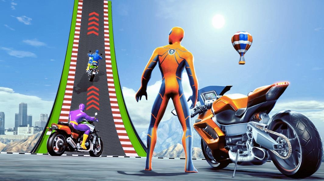 超级摩托车3d游戏手机版