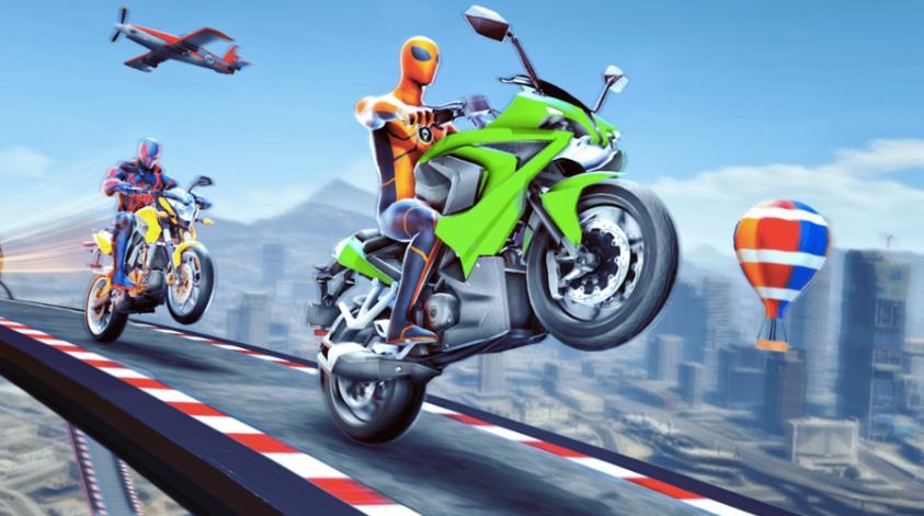 超级摩托车3d游戏手机版