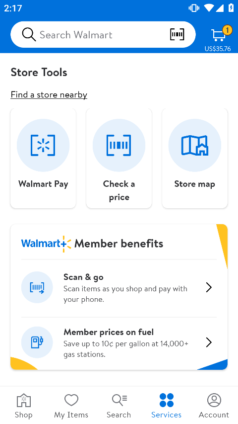 沃尔玛超市网上购物app中文版官网版下载