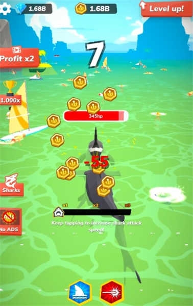 贪吃大白鲨手机版下载