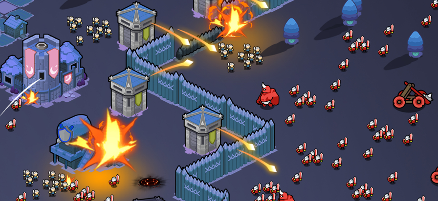 夜幕王国边境塔防下载手机版