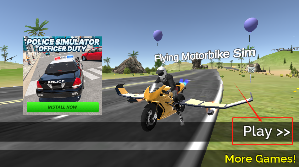 飞行摩托车模拟器最新版下载