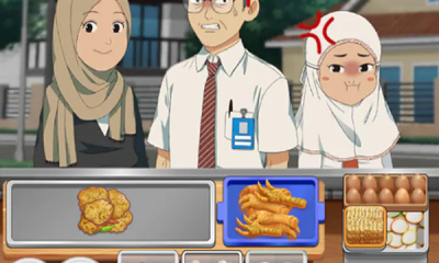 印尼肉汁面摊下载