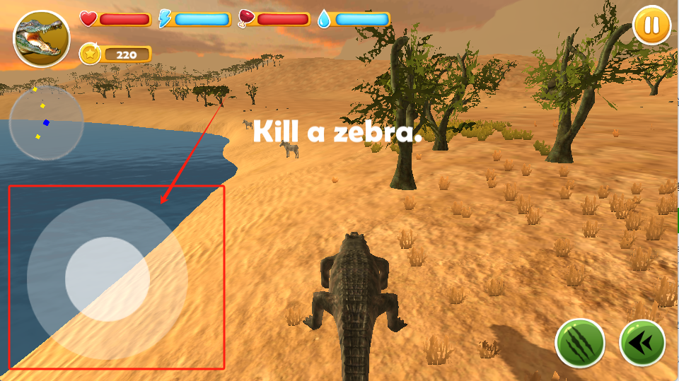 非洲鳄鱼模拟器3d手游下载