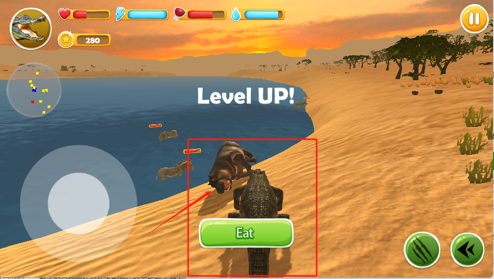 非洲鳄鱼模拟器3d手游下载