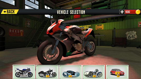 公路疯狂摩托游戏最新版本