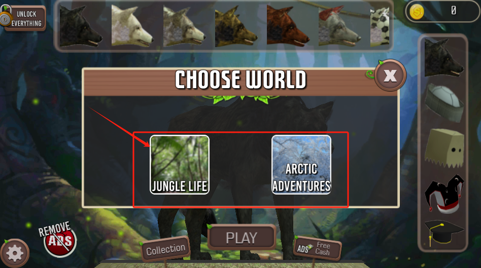 森林狼生存游戏下载