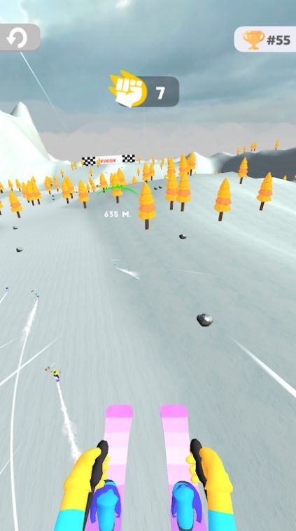 滑雪者行动游戏下载