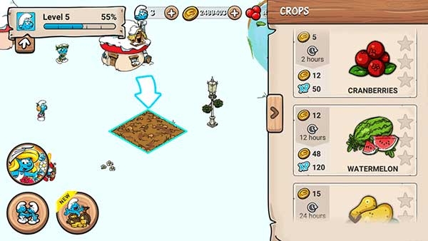 蓝精灵村庄游戏下载