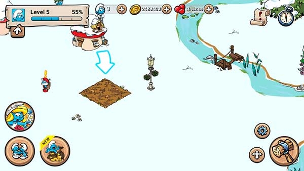 蓝精灵村庄游戏下载