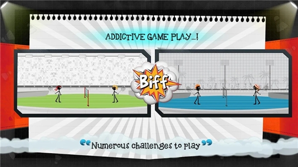 火柴人打羽毛球手机版