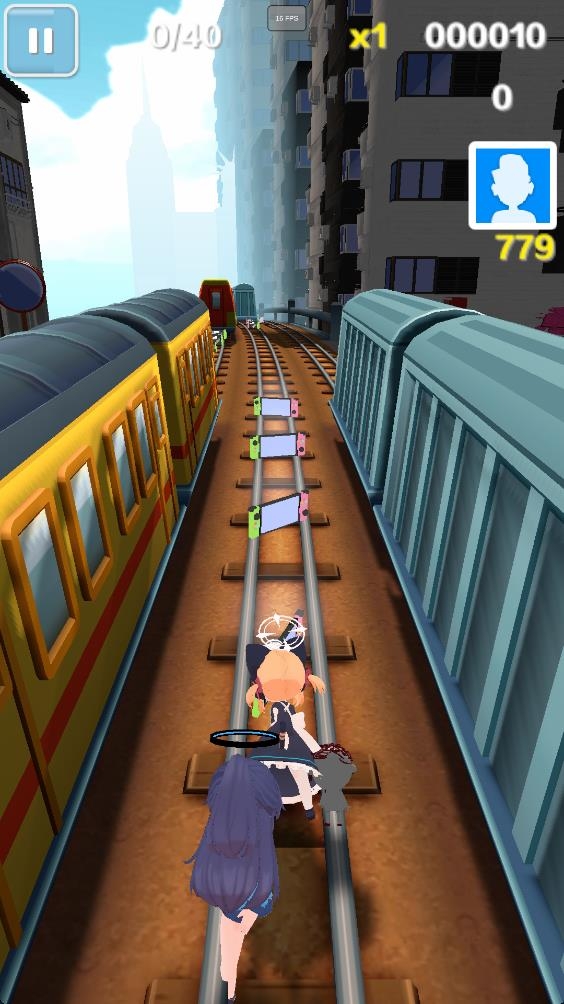 蔚蓝跑酷下载游戏