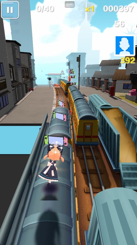 蔚蓝跑酷下载游戏