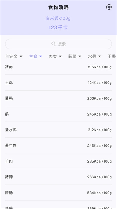 卡路里计算器app