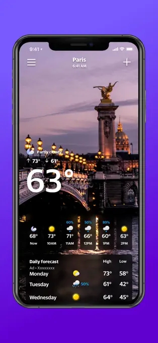 雅虎天气官方版app下载
