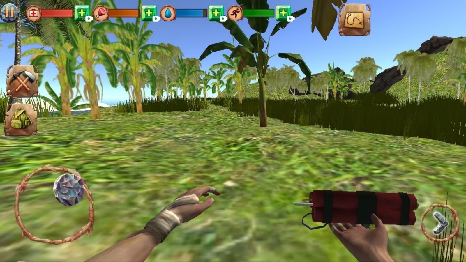 迷失荒岛小游戏