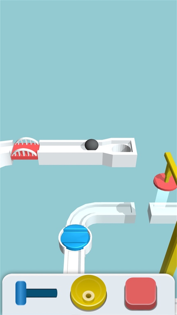 滚动的球球小游戏