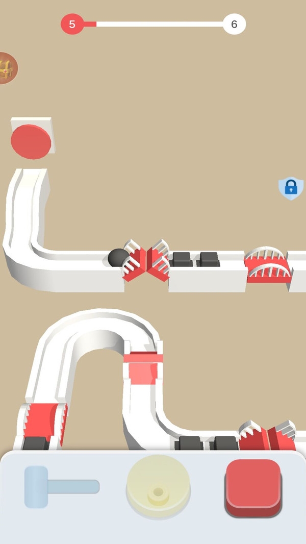 滚动的球球小游戏