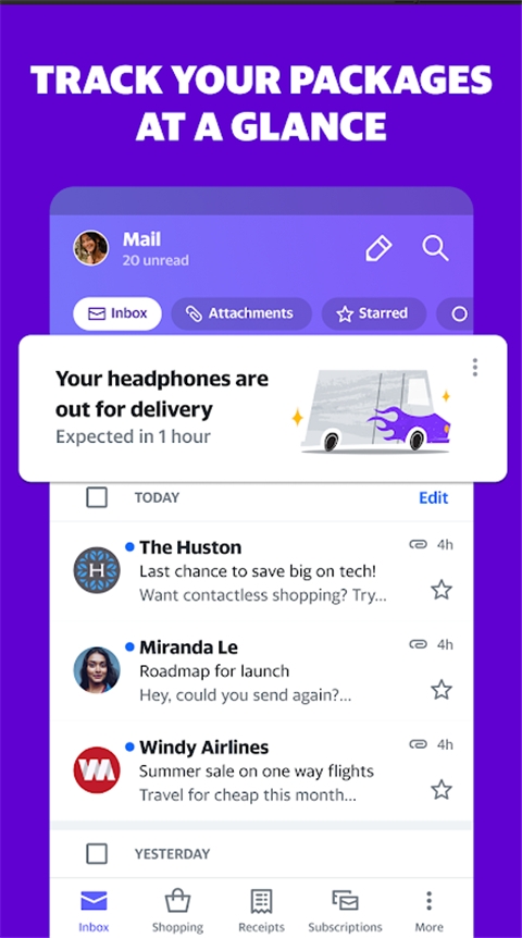 Yahoo Mail邮箱app