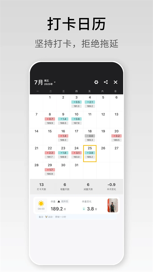 体重日记免费版