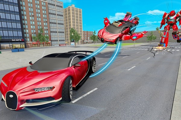 无人机机器人游戏