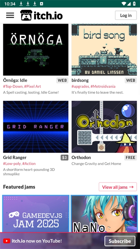 itch游戏平台官方中文版