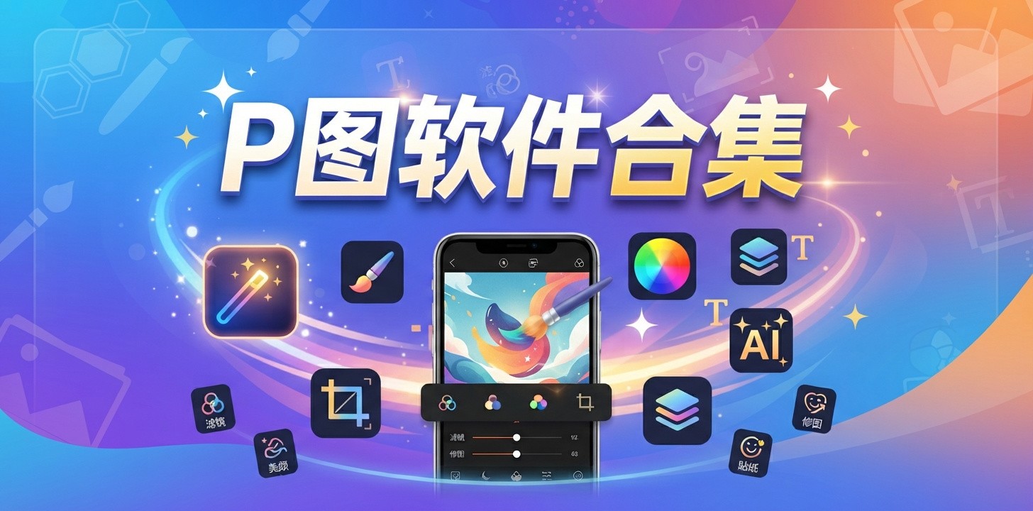 有什么好用的p图软件大全
