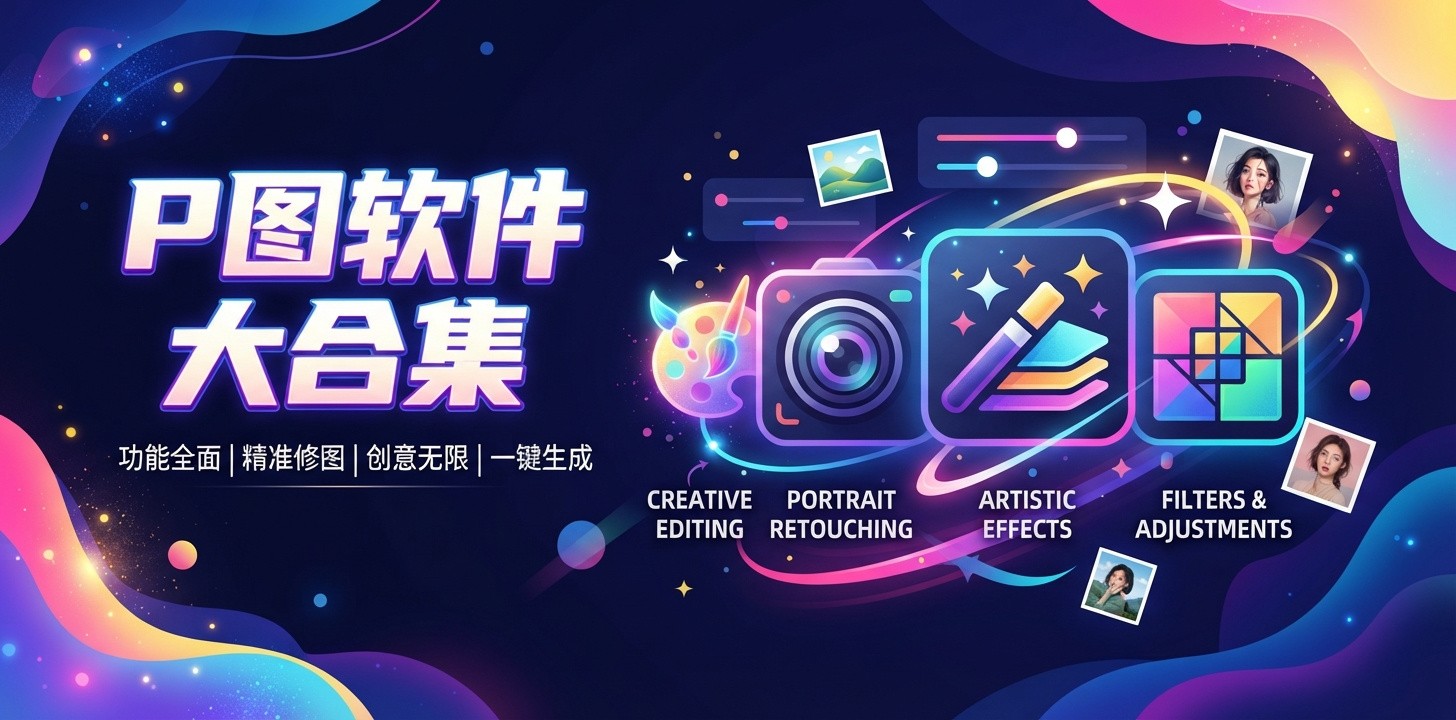 最简单好用的p图软件大全
